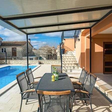 Villa Ana For 12 Persons With Private Saltwater Pool Jursici